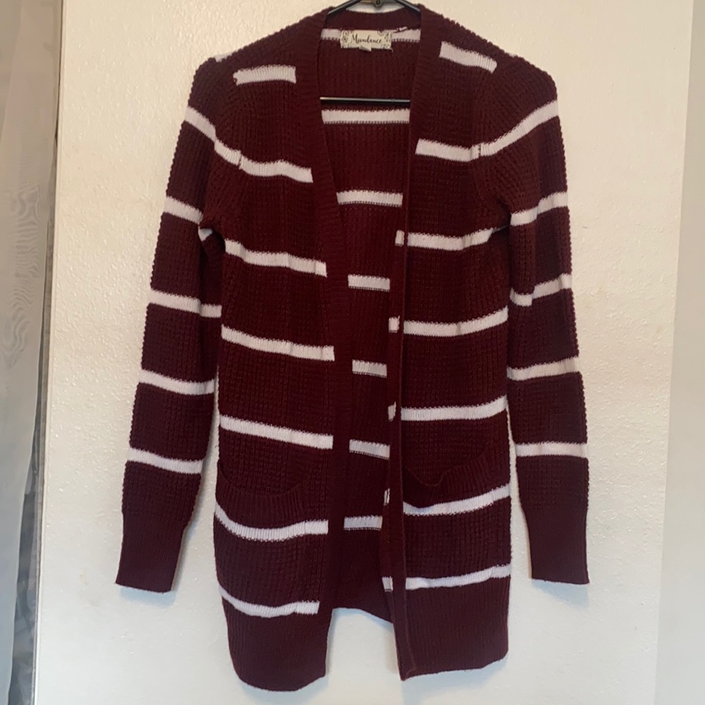 Striped cardigan